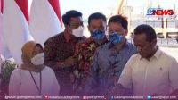 Menteri Investasi Bahlil Lahadalia saat meresmikan salah satu perusahaan di Kawasan Industri Terpadu (KIT) Batang, Jawa Tengah.